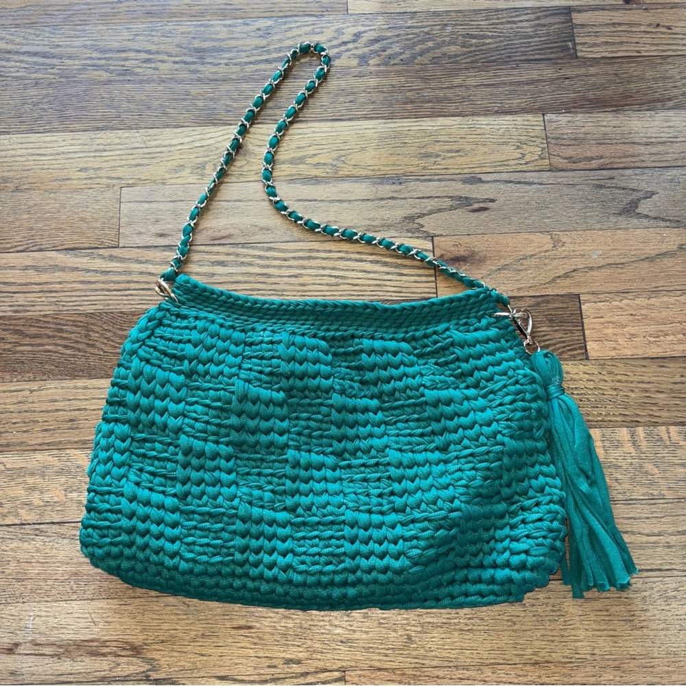 Handmade Women’s Woven Shoulder Bag